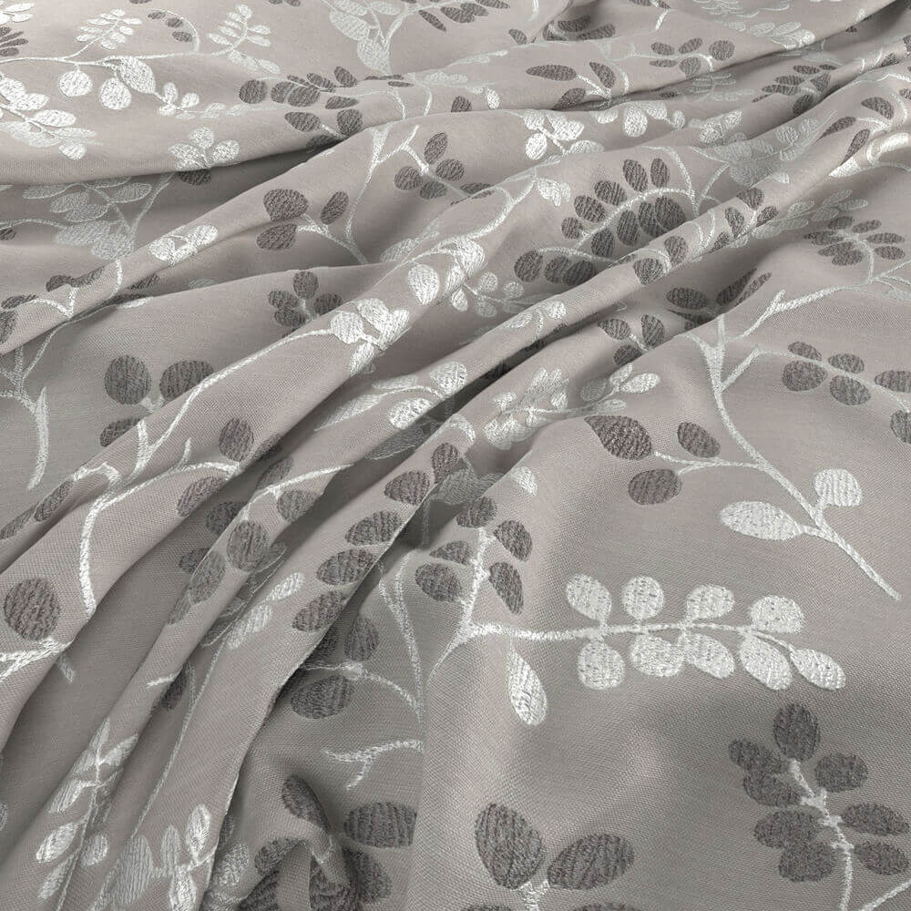 Esme Silver Fabric by the Metre - Marks & Spencer